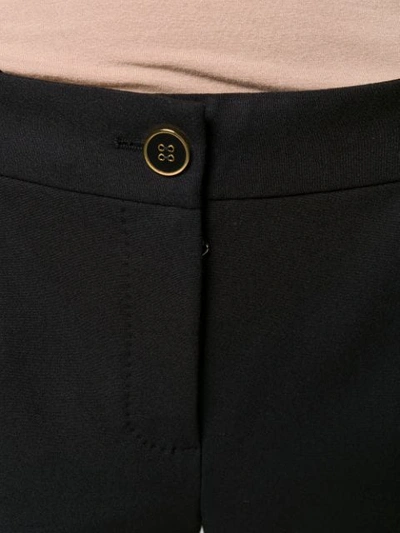 Shop Dolce & Gabbana Tailored Straight Leg Trousers In Black