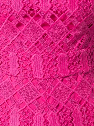 Shop Temperley London Amelia Lace Jumpsuit In Pink