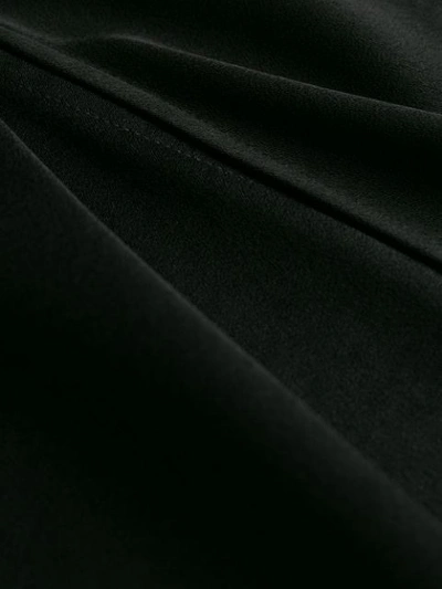 Shop Ellery Slit Draped Skirt In Black
