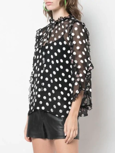 Shop Alice And Olivia Julius Tunic Top In Black