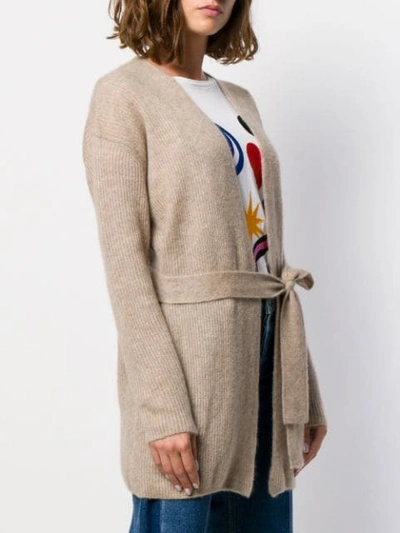 Shop Agnona Cardigan Mit Zopfmuster In N11