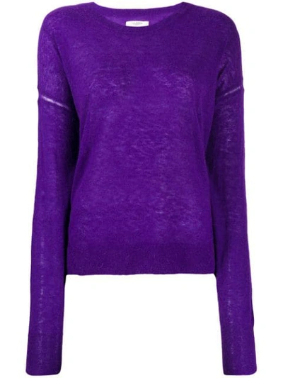 Shop Isabel Marant Étoile 'fenton' Pullover In Purple