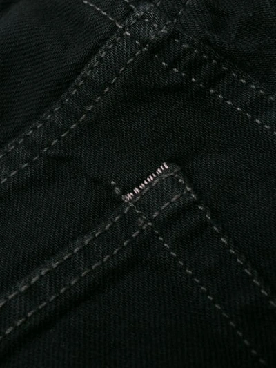 Shop Acne Studios 1997 Black Overdye Jeans