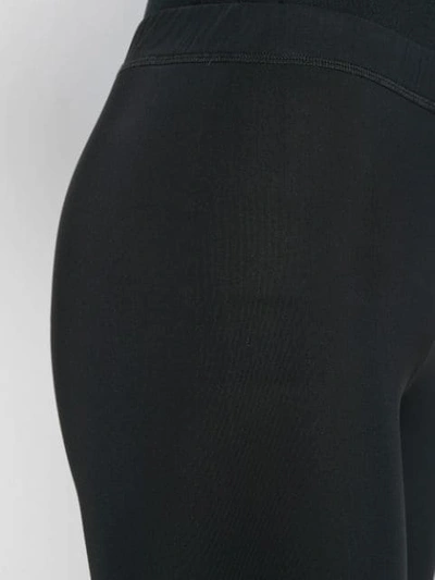 Shop Nanushka Biker Jersey Shorts In Black