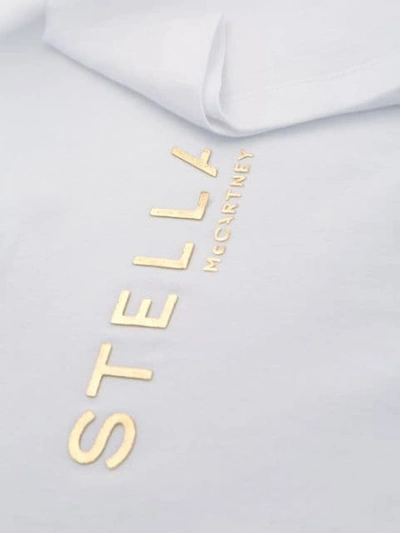 Shop Stella Mccartney Logo Printed T-shirt In White