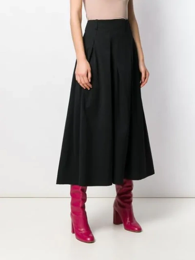 Shop A.f.vandevorst A-line Midi Skirt In Black