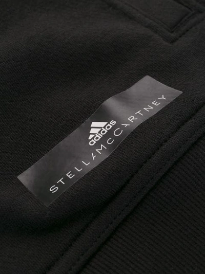 Shop Adidas By Stella Mccartney Zip Front Hoodie In Black