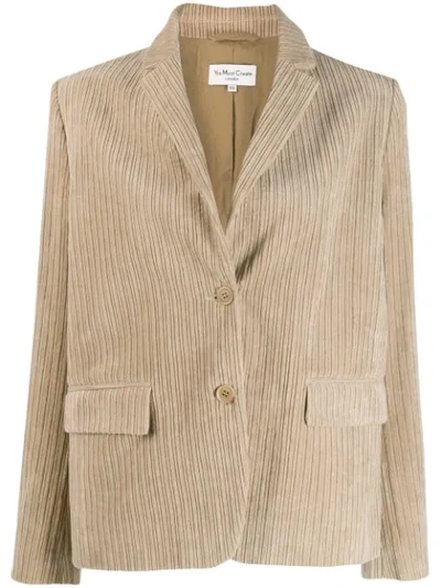 Shop Ymc You Must Create Corduroy Blazer In Sand