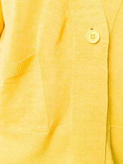 Shop Vanessa Bruno Deep V In Yellow