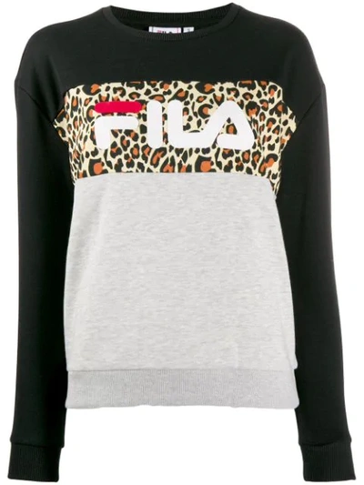 Shop Fila Leah Sweatshirt In Neutrals