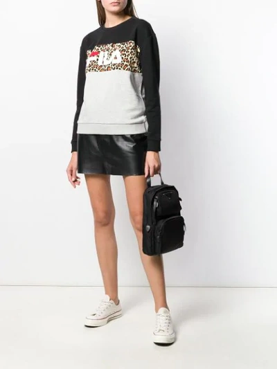 Shop Fila Leah Sweatshirt In Neutrals