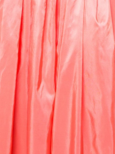 CAROLINA HERRERA HIGH WAISTED ORGANZA SKIRT - 粉色