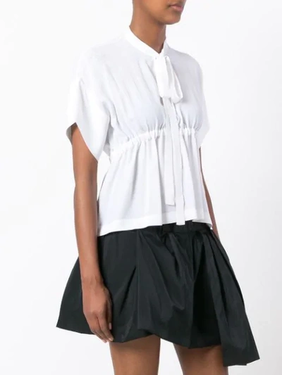 Shop N°21 Bow-neck Blouse In 1101