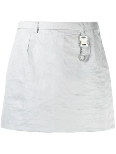 Shop Alyx A-line Mini Skirt In Grey