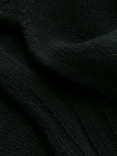 Shop Aragona Turtle Neck Jumper In Black