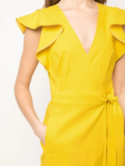 Shop A.l.c Walker Dress In Yellow