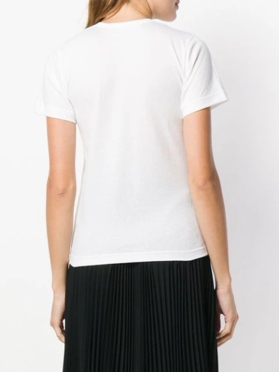 Shop Comme Des Garcons Girl Comme Des Garçons Girl Bow Printed T-shirt - White