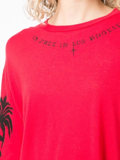 Shop Adaptation Sleeve Detail Sweatshirt - Red