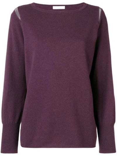 Shop Fabiana Filippi Knit Sweater - Pink