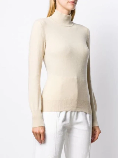 Shop Alberta Ferretti Turtleneck Sweater In 0045