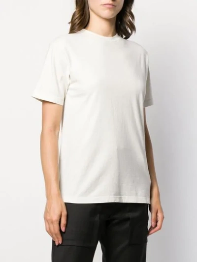 Shop Off-white Discreet Logo Print T-shirt In White