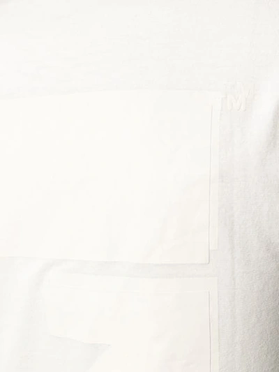 Shop Off-white Discreet Logo Print T-shirt In White