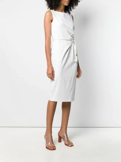 Shop Max Mara Cordoba Dress In White