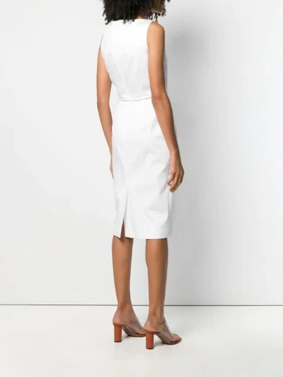 Shop Max Mara Cordoba Dress In White