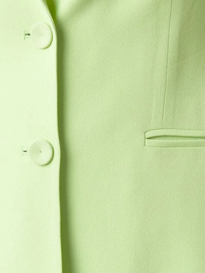 Shop Tufi Duek Tailored Blazer In Green