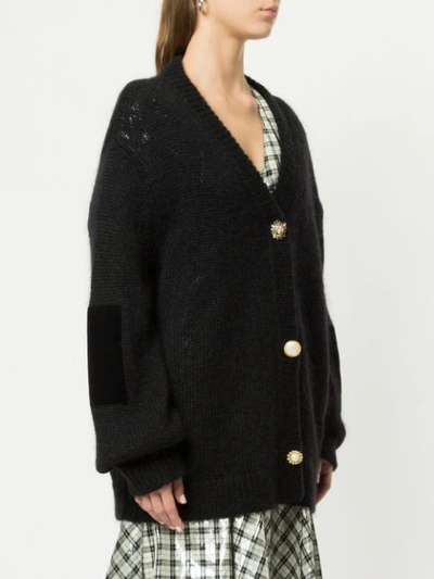 Shop Mother Of Pearl Oversized Pearl In Black