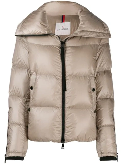 Shop Moncler Bandama Puffer Jacket In 208 Beige