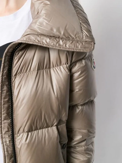 Shop Moncler Bandama Puffer Jacket In 208 Beige