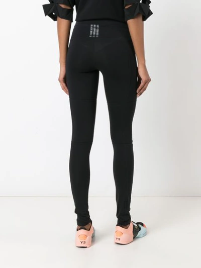 Shop Y-3 Cut Out Leggings - Black