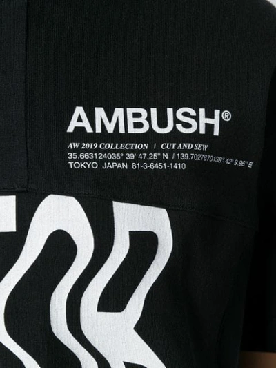 Shop Ambush Logo T-shirt In Black