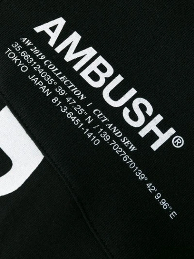 Shop Ambush Logo T-shirt In Black