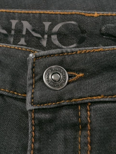 Shop Ermanno Scervino Embellished Skinny Jeans In Black