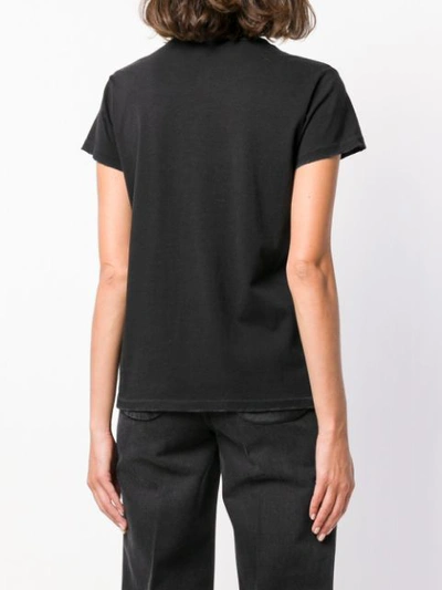 Shop Givenchy Front Printed T-shirt - Black