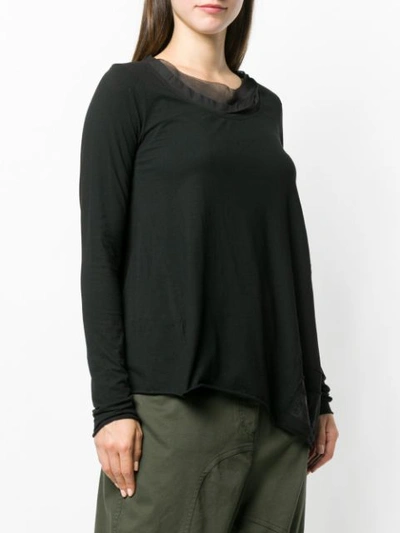 Shop Rundholz Black Label Asymmetric Sweatshirt