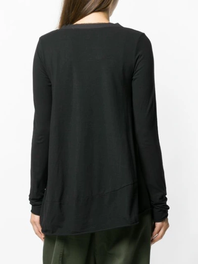 Shop Rundholz Black Label Asymmetric Sweatshirt