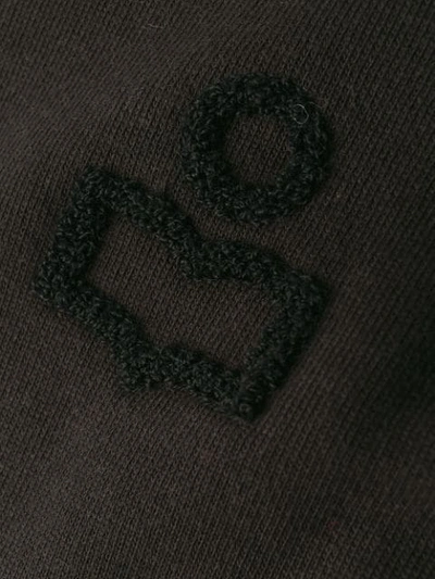 Shop Isabel Marant Étoile Hooded Sweatshirt In Black