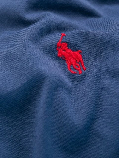 Shop Polo Ralph Lauren Logo Sweatshirt In Blue