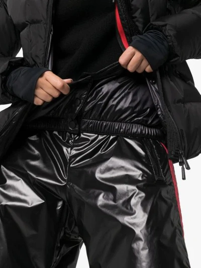 Shop Moncler Zip-front Padded Jacket In Black