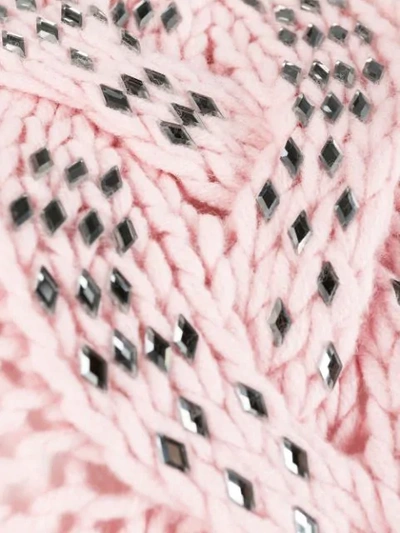 Shop Ermanno Scervino Ombre Knit Jumper In Pink