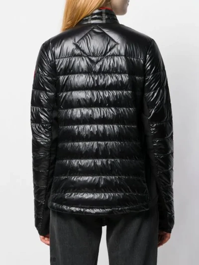 Shop Canada Goose Padded Jacket In Black