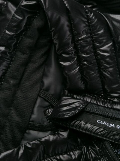 Shop Canada Goose Padded Jacket In Black