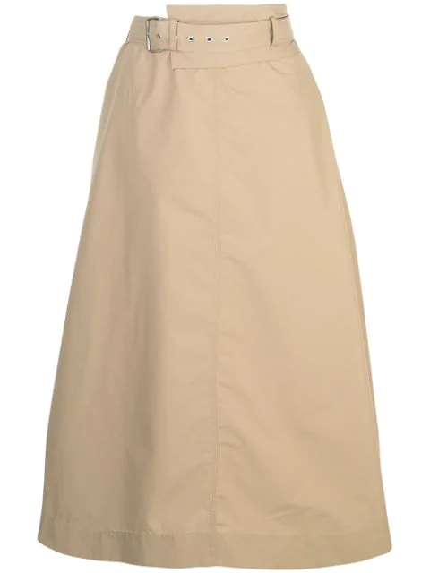 3.1 Phillip Lim High Waisted Skirt In Tan | ModeSens
