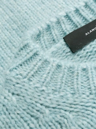 Shop Alanui Stay Cool Jumper In Blue