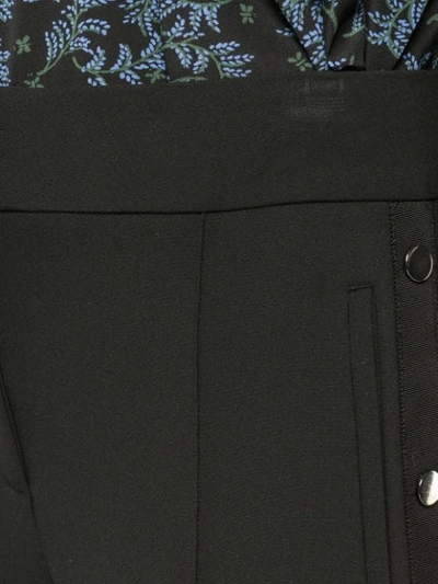 Shop Veronica Beard Cropped Trousers In Black