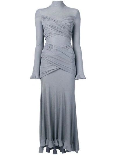 Shop Maria Lucia Hohan Clarina Dress - Metallic