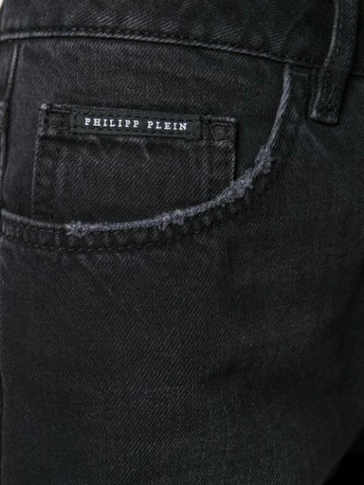 PHILIPP PLEIN ORIGINAL BOYFRIEND JEANS - 黑色